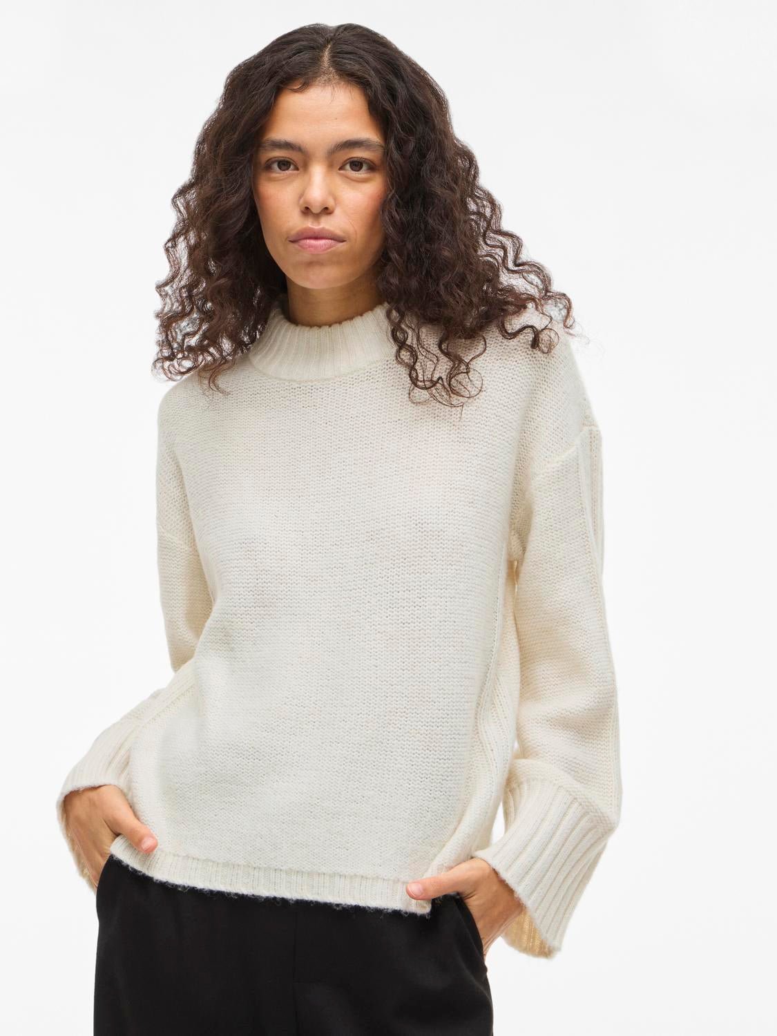 VIBIBBI Pullover - Birch - VERO MODA & VILA Bergvik